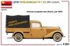 MiniArt 38072 LIEFER PRITSCHENWAGEN TYP 170V WITH CANVAS 1/35